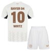 Oficiální Fotbalový Dres Bayer 04 Leverkusen Florian Wirtz 10 Hostující 2024-25 pro Děti